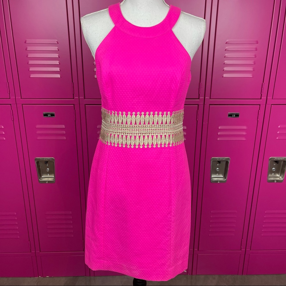 Lilly Pulitzer Magenta Ashlyn Shift Dress NWT 2